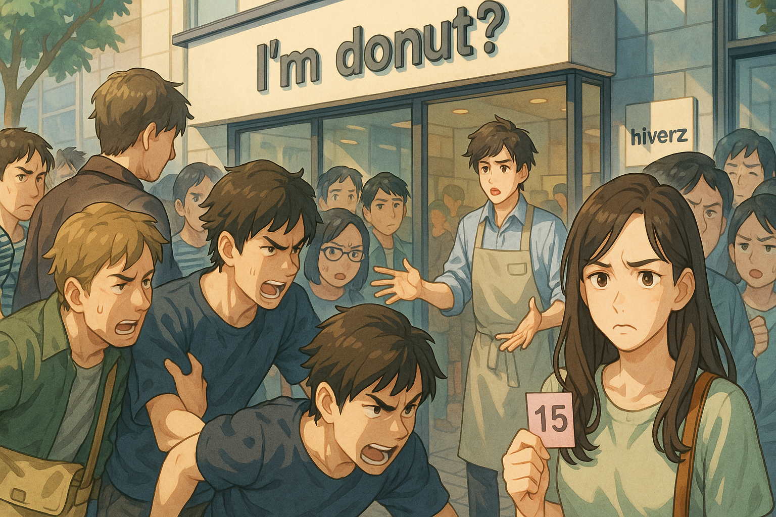 甜甜圈首日開幕亂象頻傳！I’m donut？急推限購新制緩解排隊潮