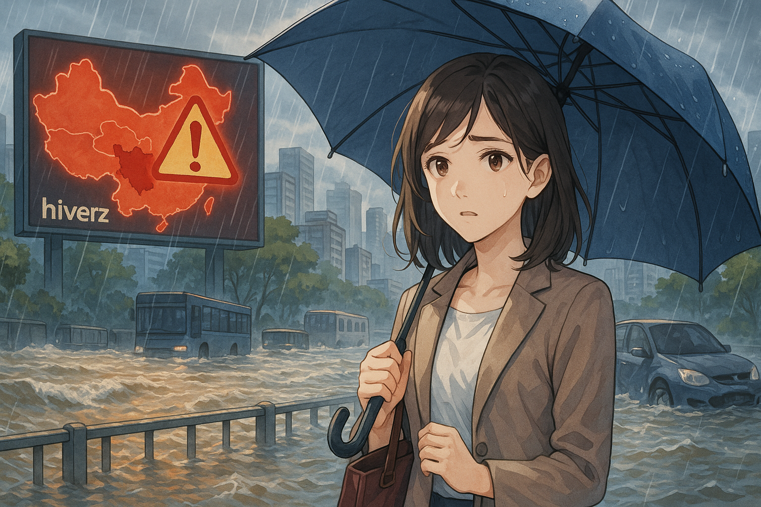 中國四川重慶面臨紅色山洪預警 豪雨創紀錄引發嚴重災情