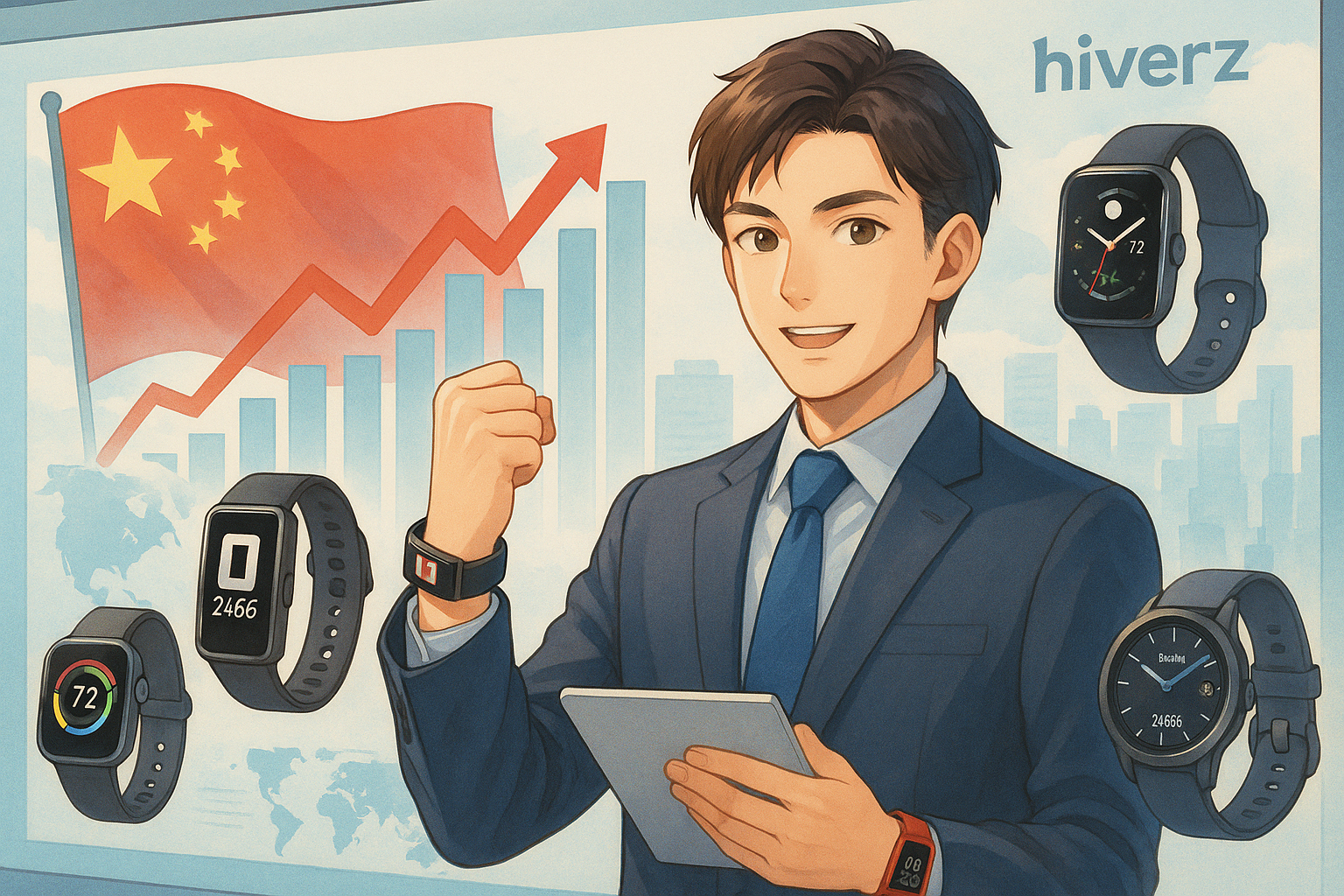 華為首奪全球穿戴市場冠軍，中國政策補貼推動內需爆發