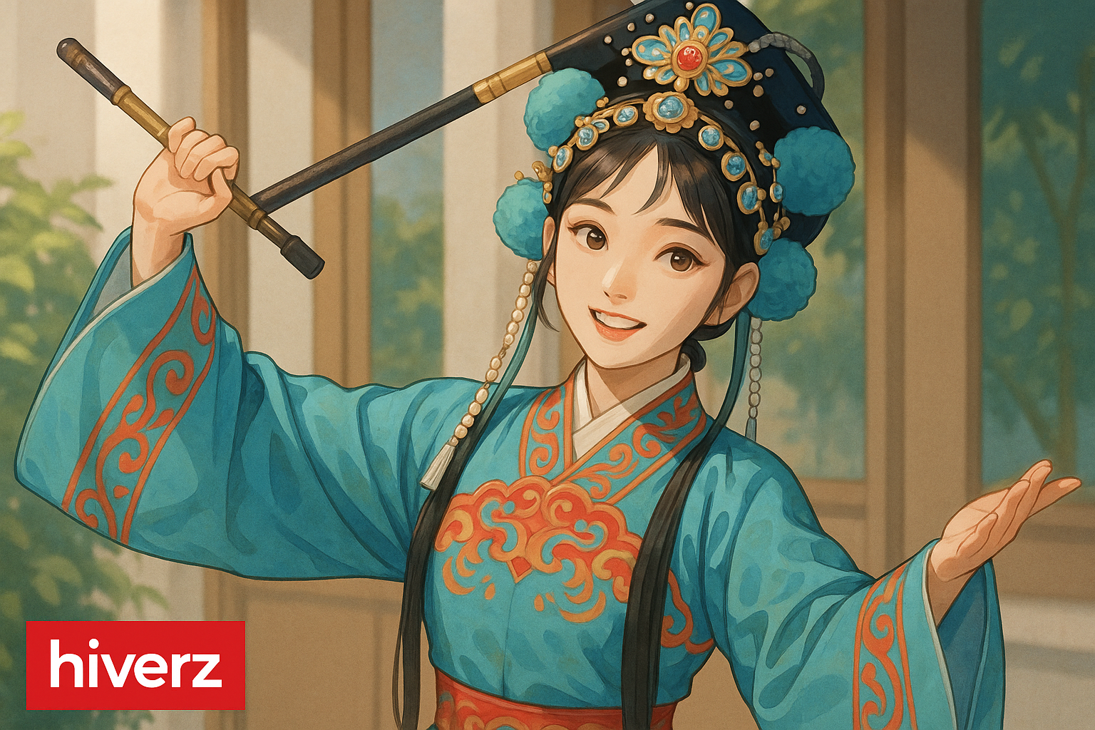 武旦新星陳韻竹重唱"聽水聲" 展現傳統戲曲新風貌