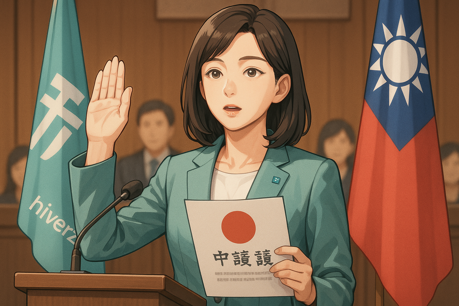 中配立委李貞秀宣誓就職 揭曉放棄中國國籍的艱辛歷程