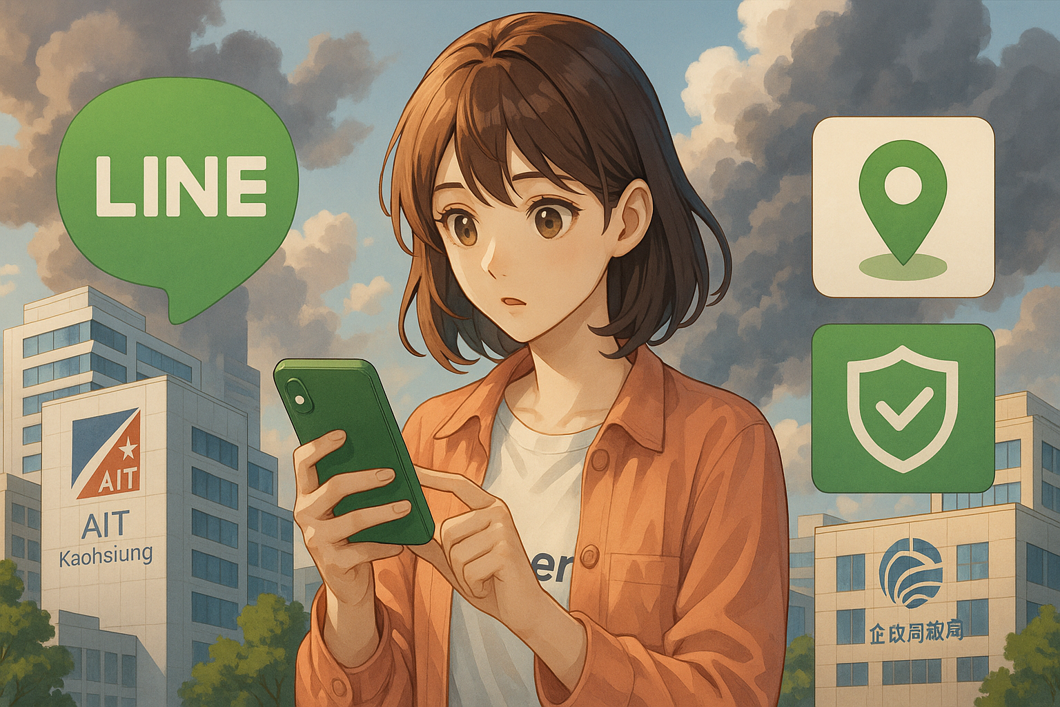 LINE揭秘災難時刻救命法寶：兩大功能助你安全通報與定位