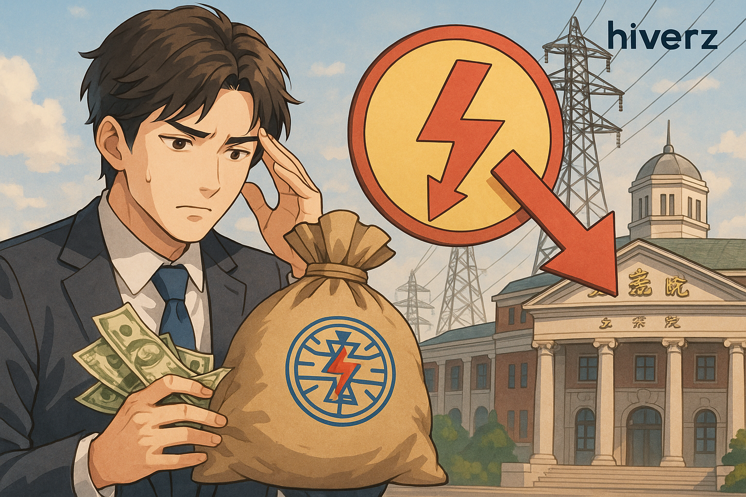 台電千億撥補失落，10月電價凍漲成為可能選項