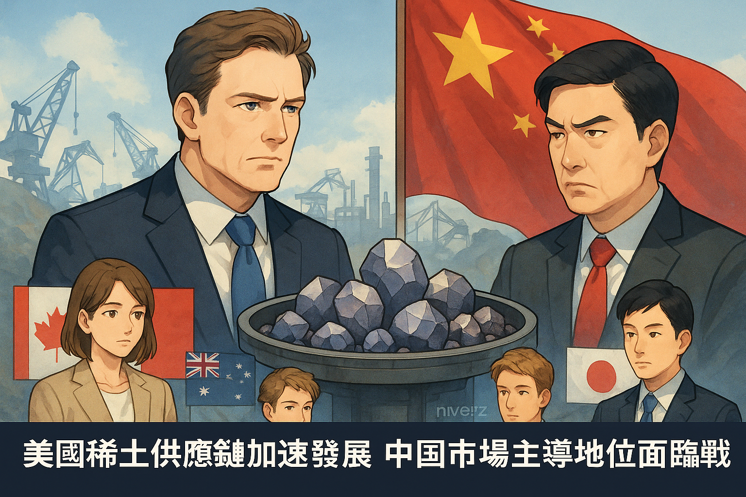 美國稀土供應鏈加速發展 中國市場主導地位面臨挑戰