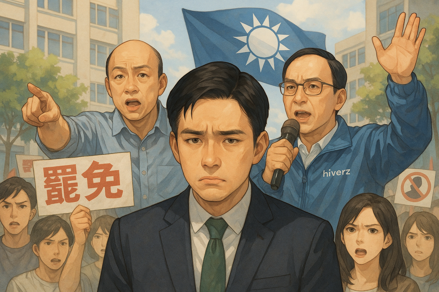 藍營大咖車輪戰救援 桃園立委牛煦庭面臨高壓罷免危機