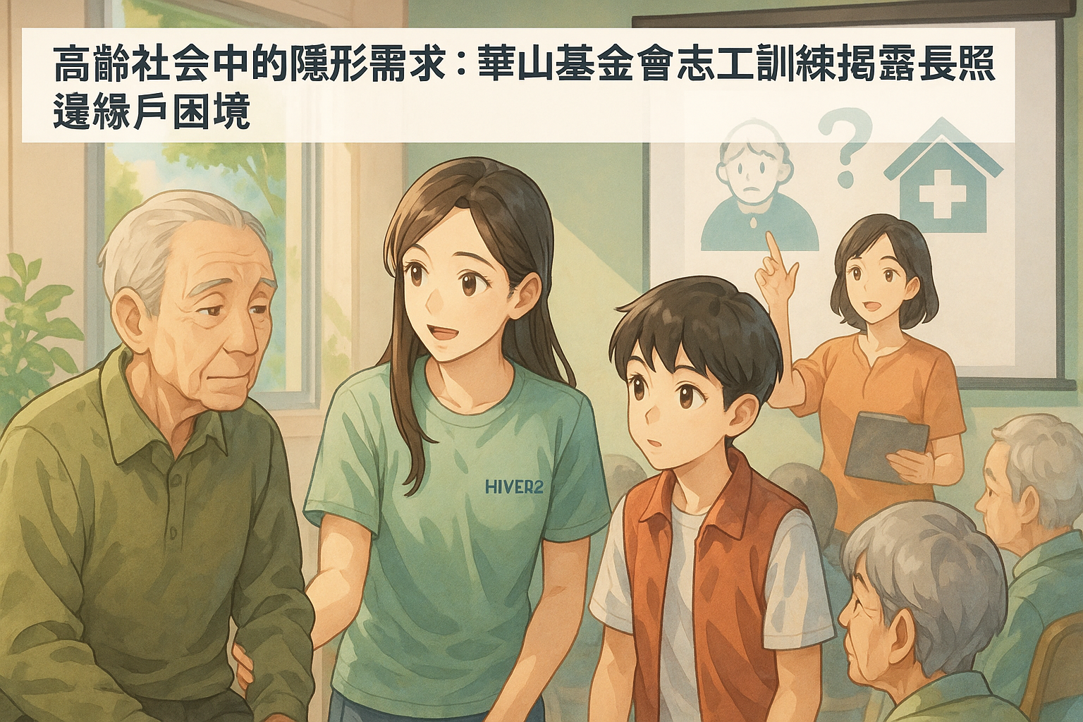 高齡社會中的隱形需求：華山基金會志工訓練揭露長照邊緣戶困境