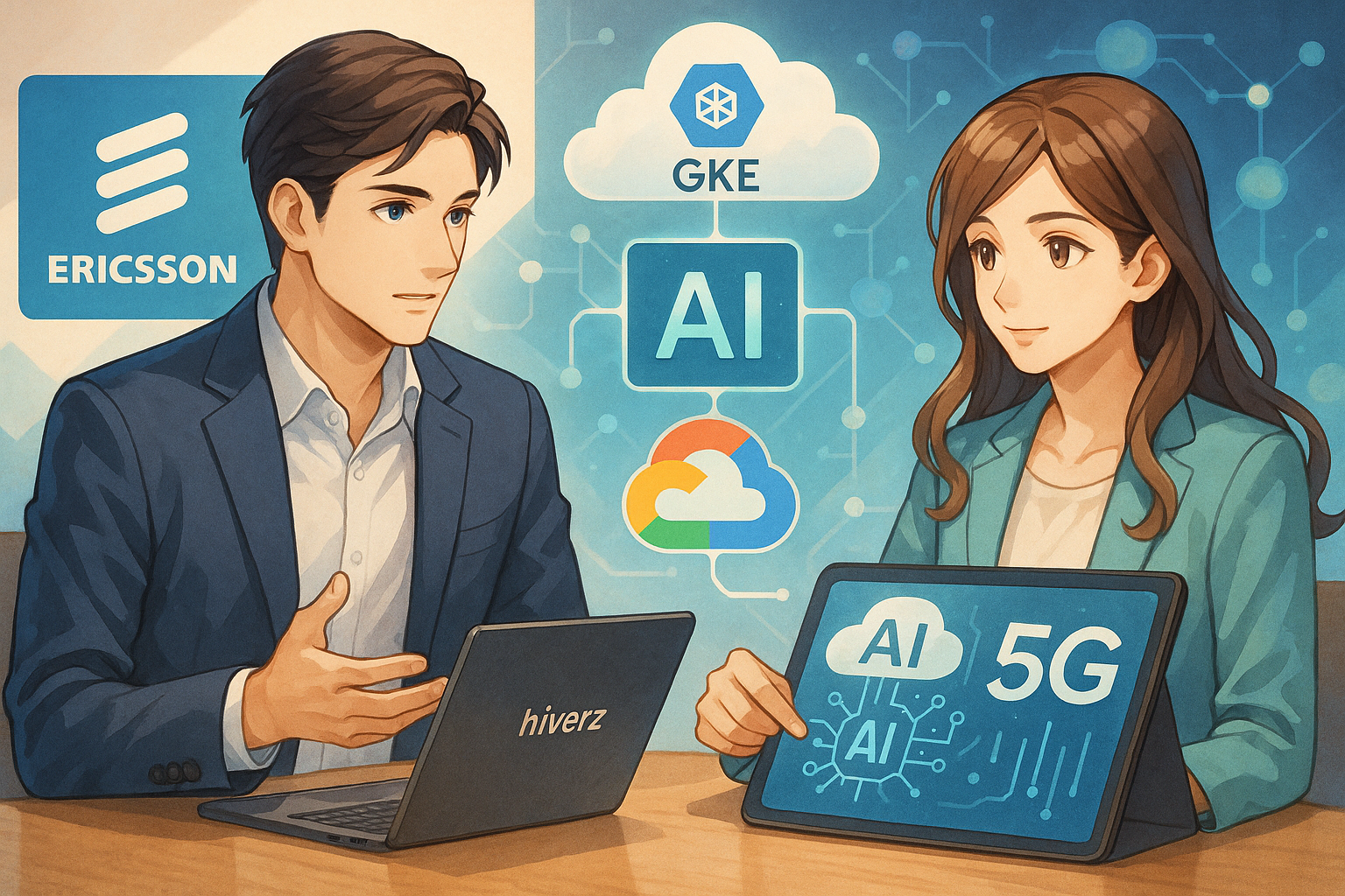 Ericsson與Google Cloud攜手推出AI驅動的5G網路即服務，助電信商靈活節省成本