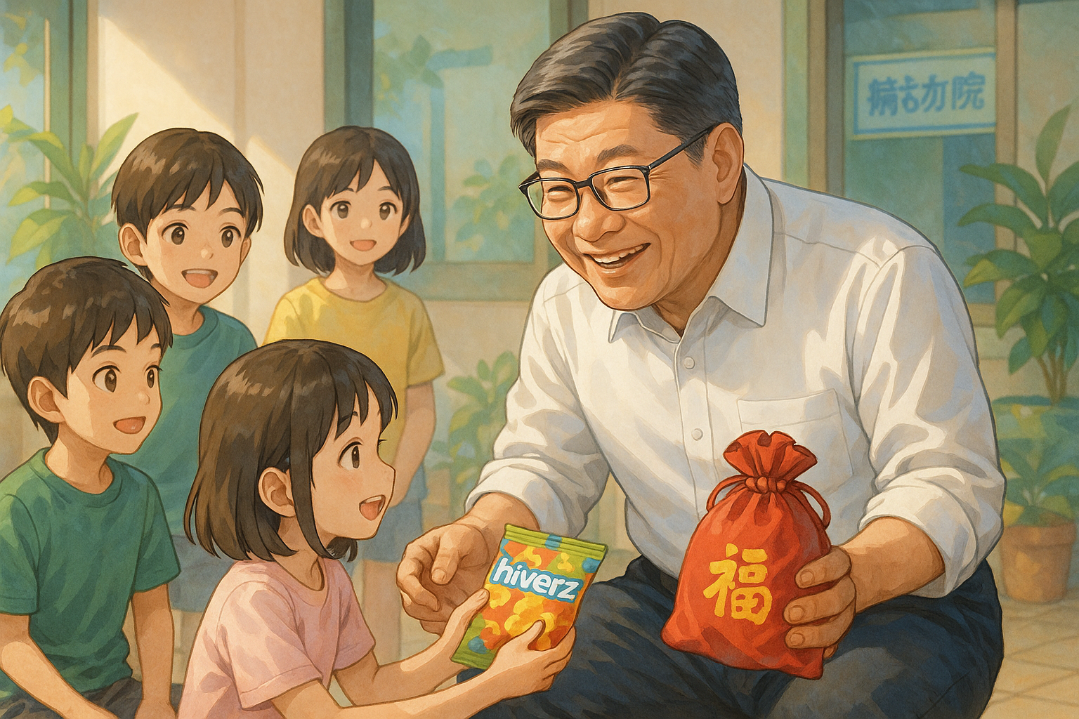 潘孟安重返屏東育幼院，溫暖院童心靈的關懷訪問