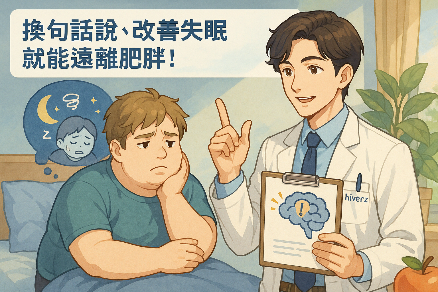 醫師揭秘：換句話說，改善失眠就能遠離肥胖！