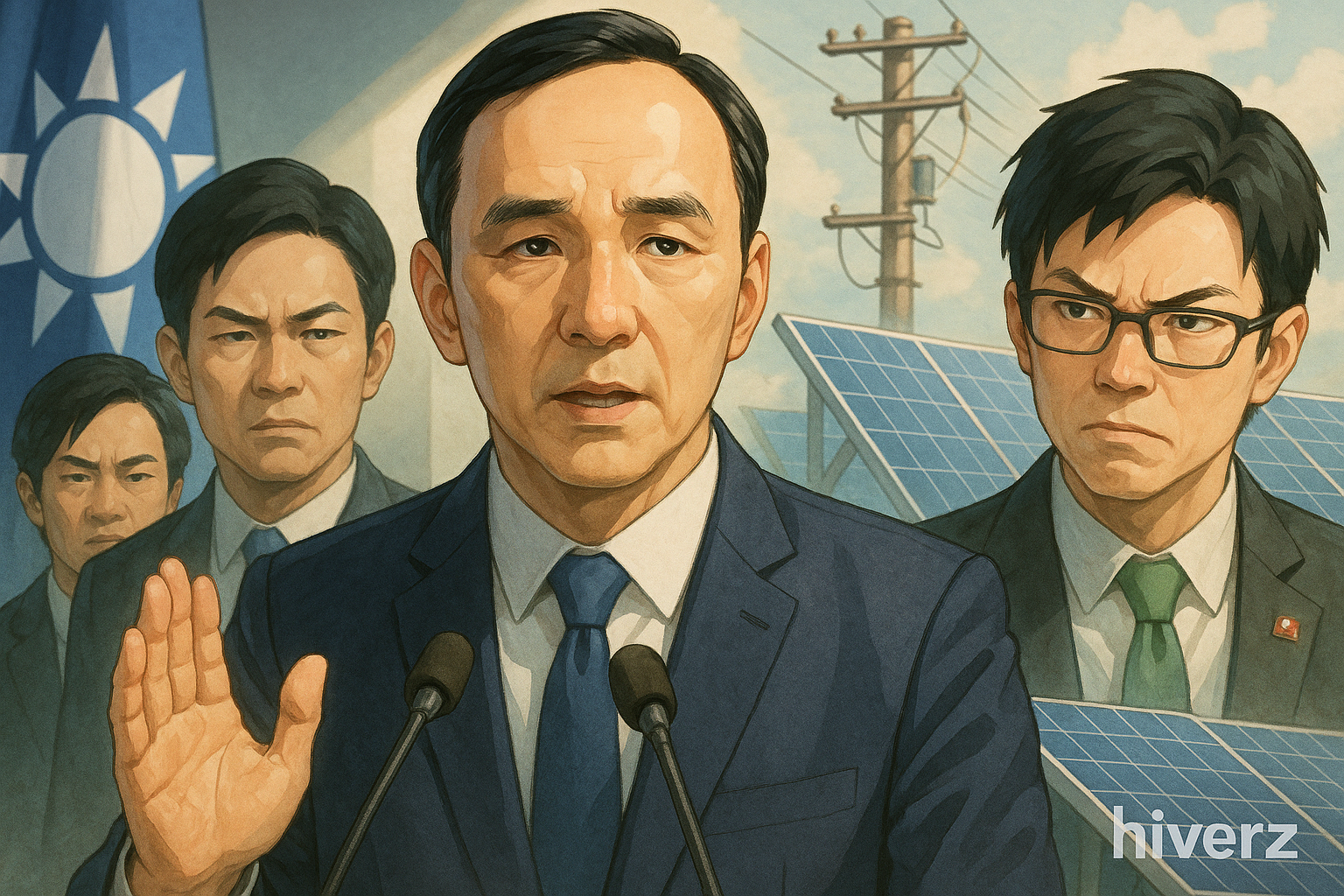 朱立倫強調補貼台電前須徹查光電弊案