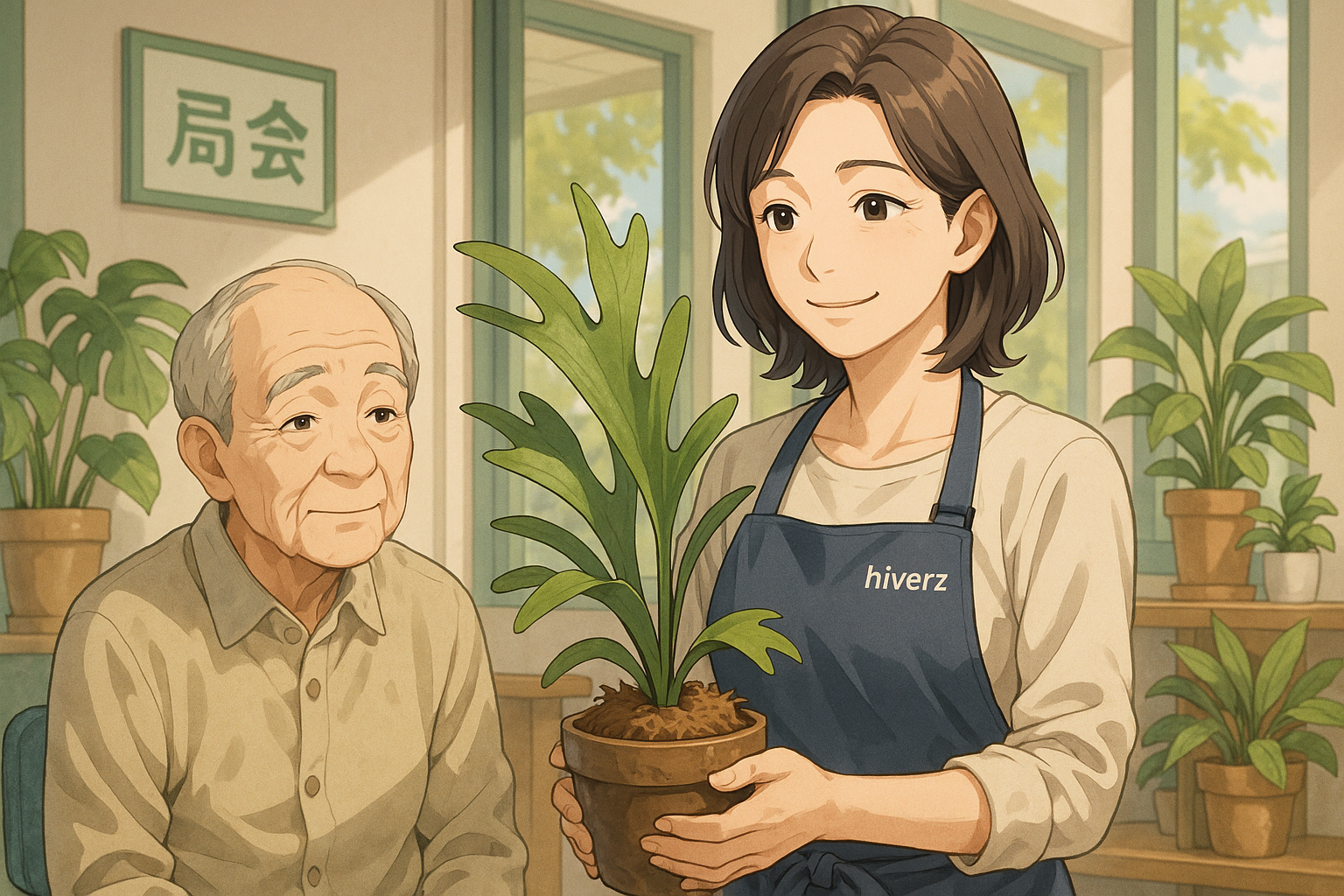 一位女兒的轉變：從櫃姐到守植人，回歸自然照顧失智父親