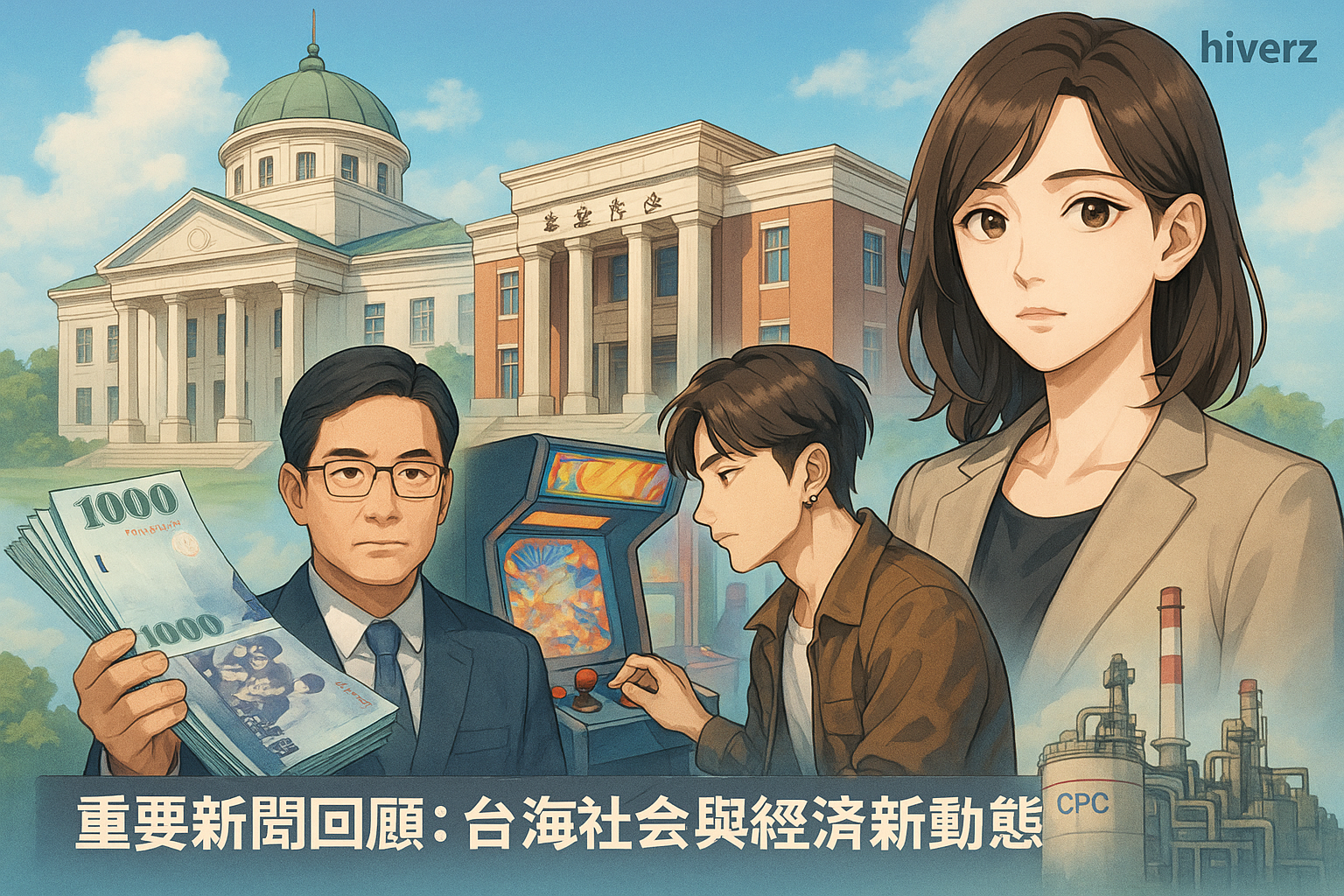 重要新聞回顧：台灣社會與經濟新動態一覽