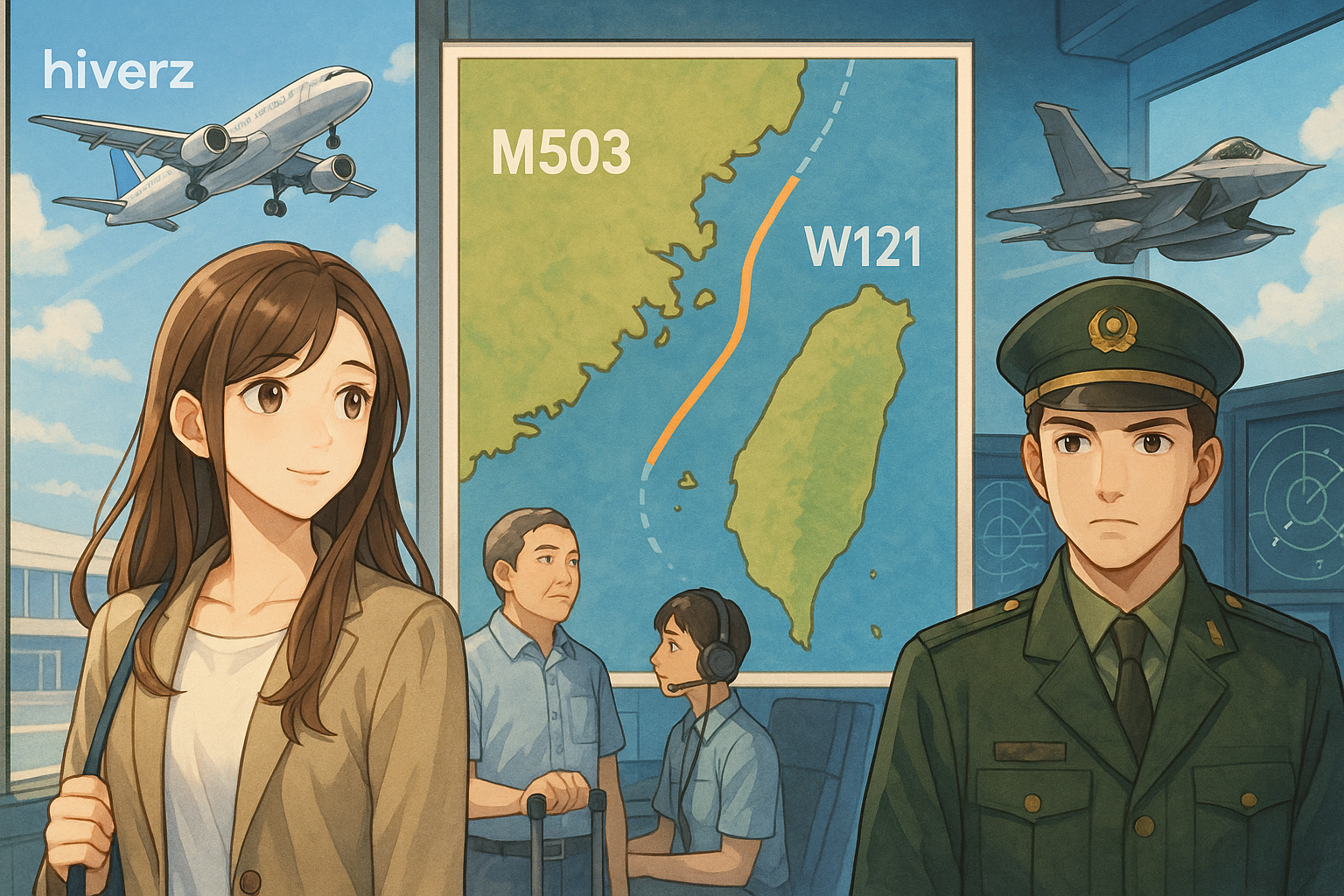 M503新航線啟用：兩岸旅客受惠，國防與航管面臨挑戰