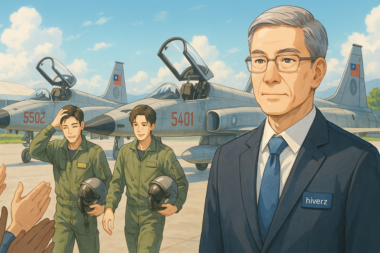 台灣空軍傳奇落幕：RF-5E與F-5F戰機光榮除役