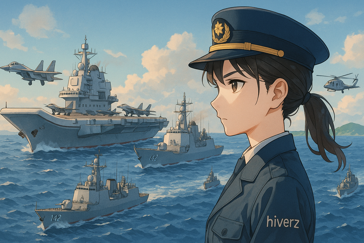 中國遼寧號與山東號雙航艦編隊密集演練 穿越宮古海域進入東海