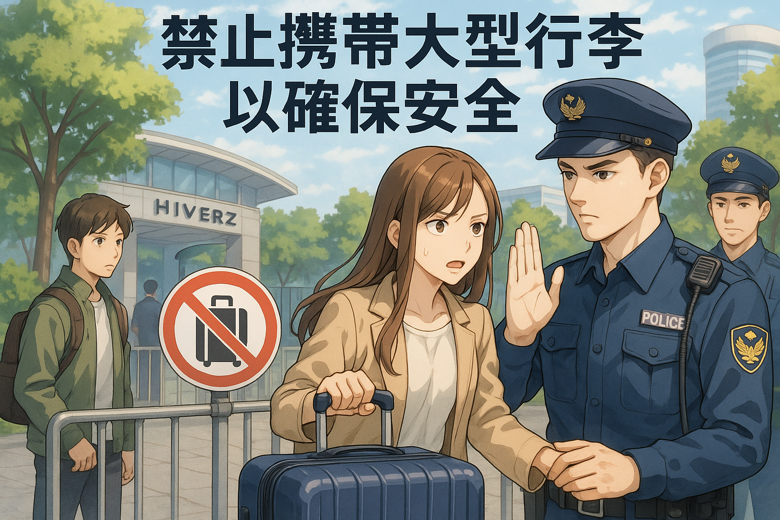 台中跨年晚會加強安檢 禁止攜帶大型行李以確保安全