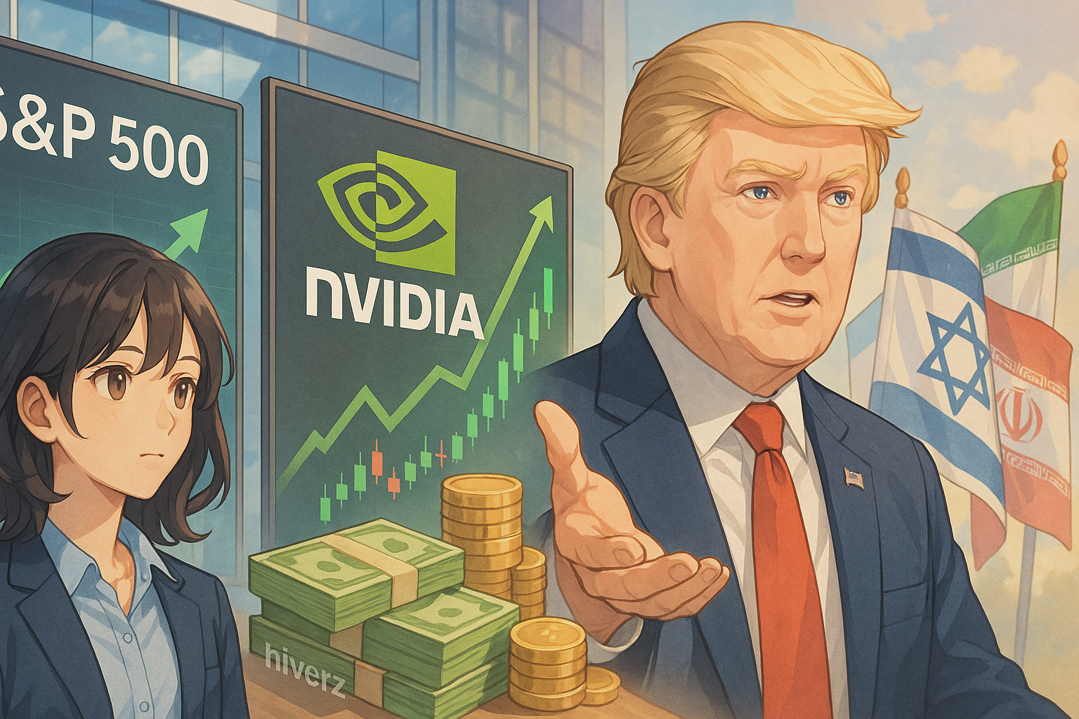 美股早盤小漲，NVIDIA再創新高，川普宣布中東停火影響經濟