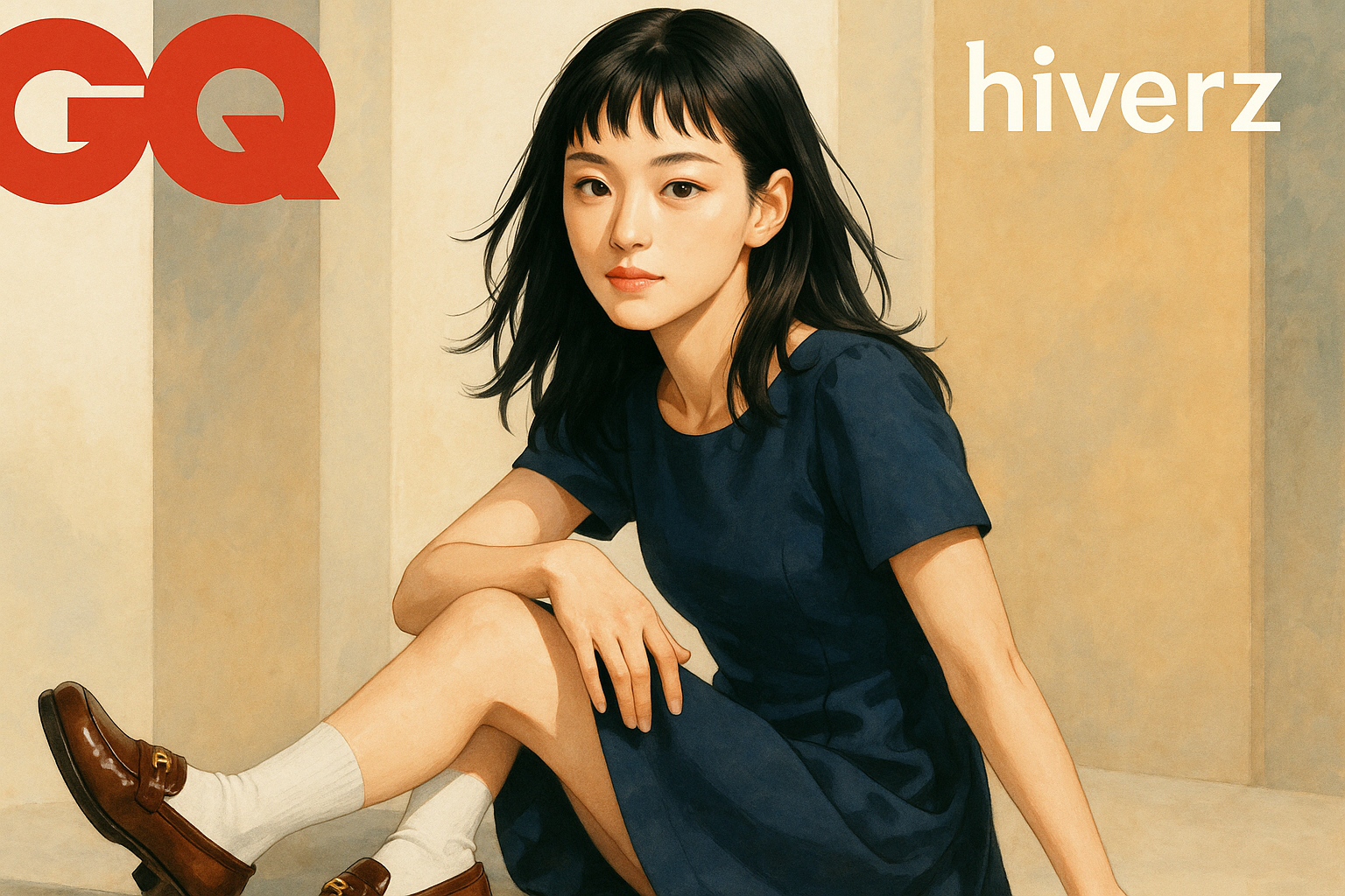全智賢重返時尚舞台，狗啃劉海新造型在《GQ》引發熱議