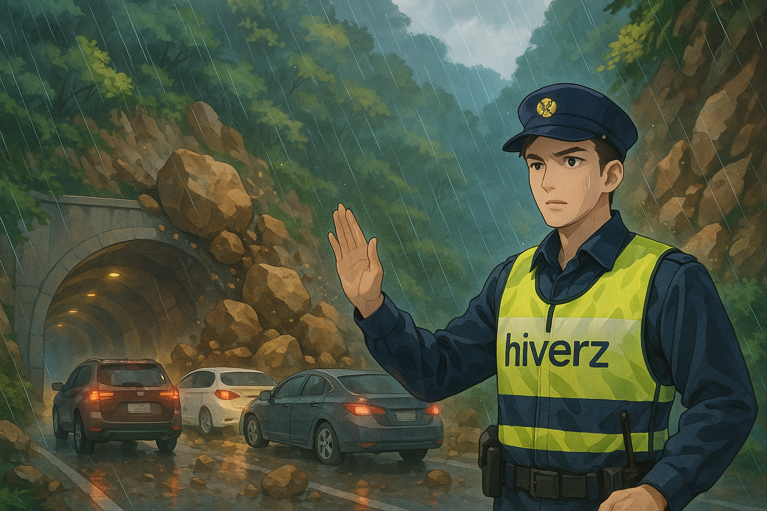 颱風襲台東！六口溫泉明隧道前落石 4車受困隧道內驚險脫困