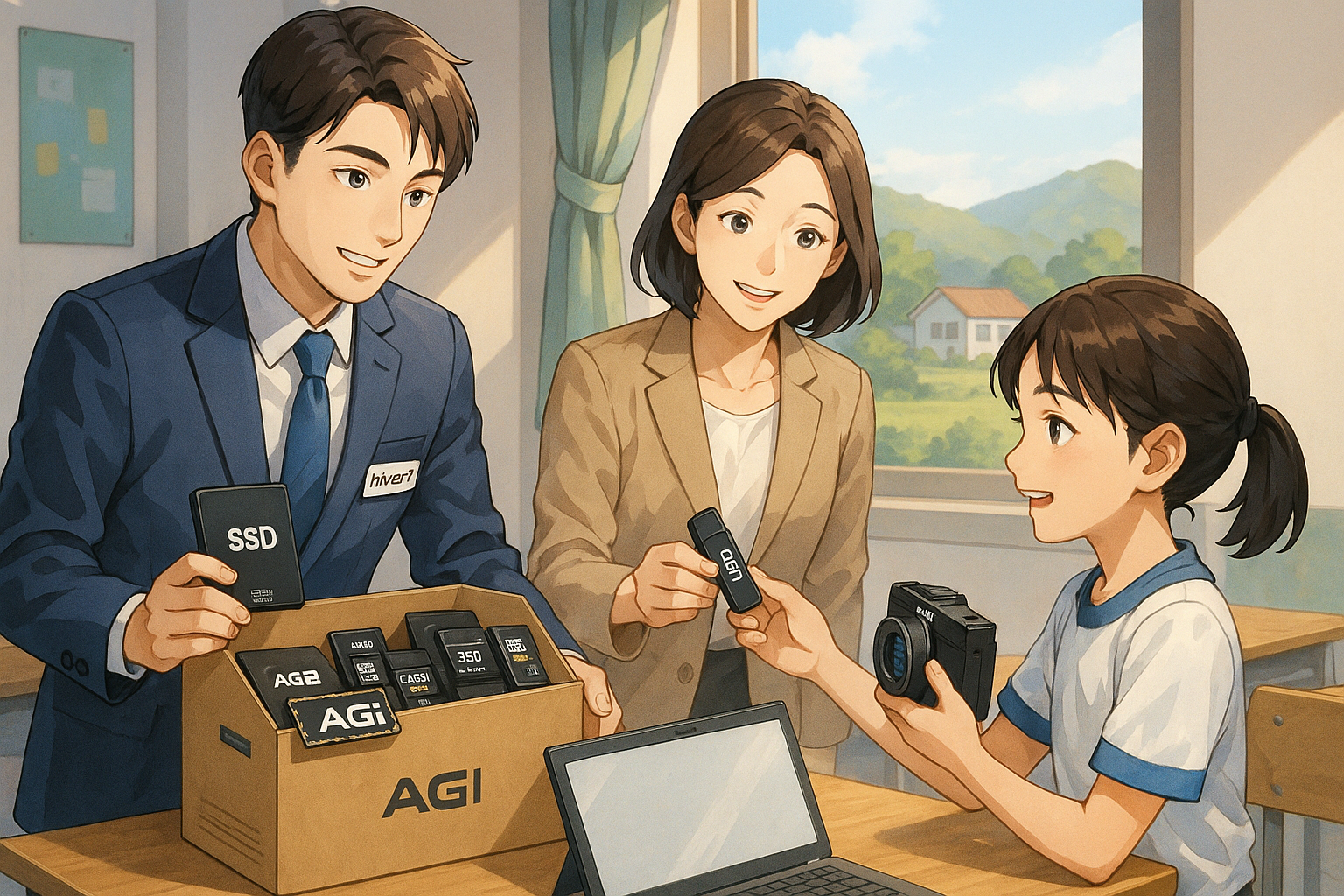AGI攜手CCSA支援偏鄉學童 教育與創作數位化