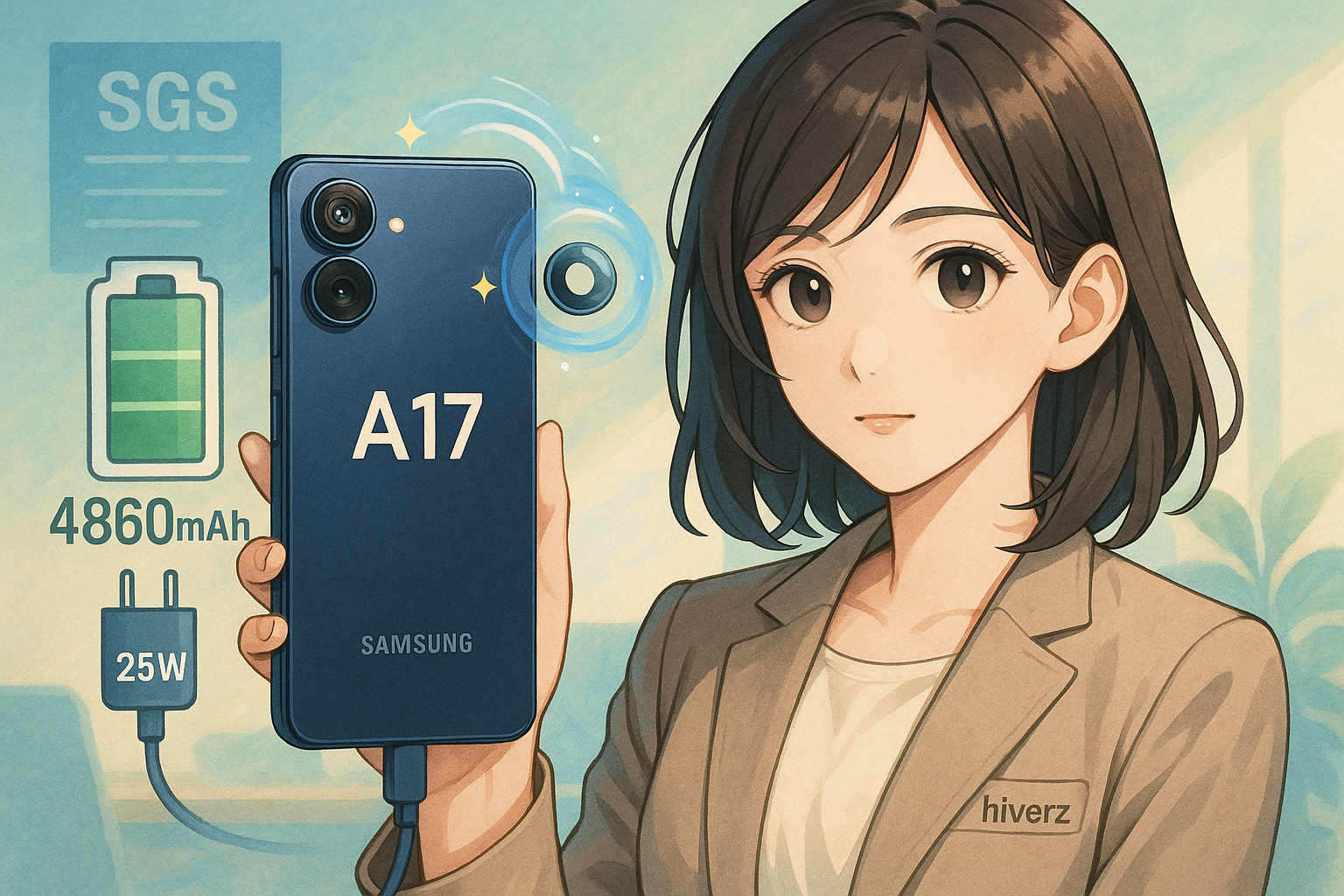 三星A17即將登場：電池與充電規格曝光，OIS光學防手震成亮點