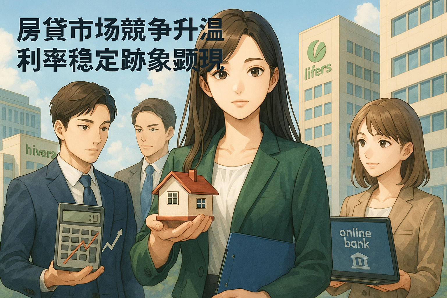房貸市場競爭升溫，利率穩定跡象顯現