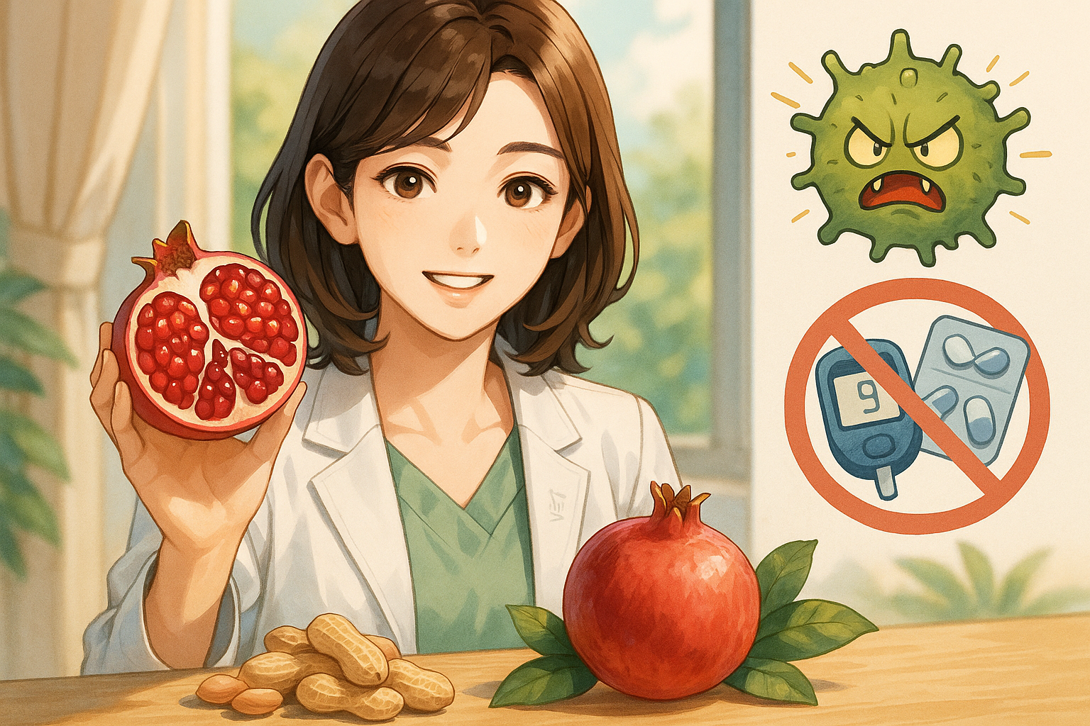 紅石榴：愛吃花生者的健康抗毒秘訣與三大食用禁忌