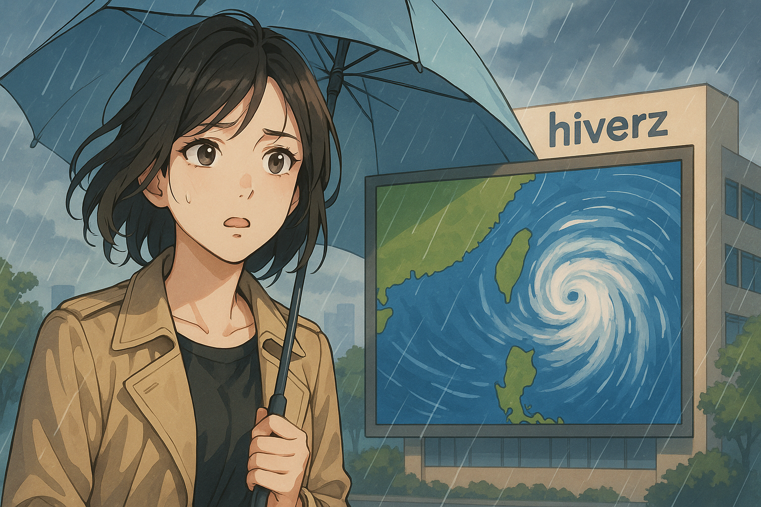 颱風丹娜絲逼近台灣：預計發布海陸警報，全台防範風雨