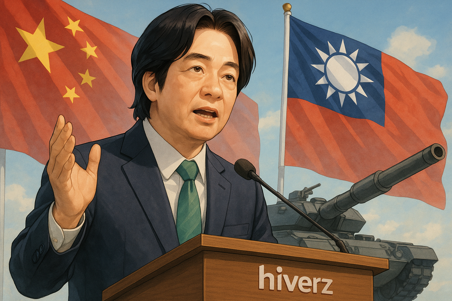 賴清德強調反對統一：國防投資是和平的基石