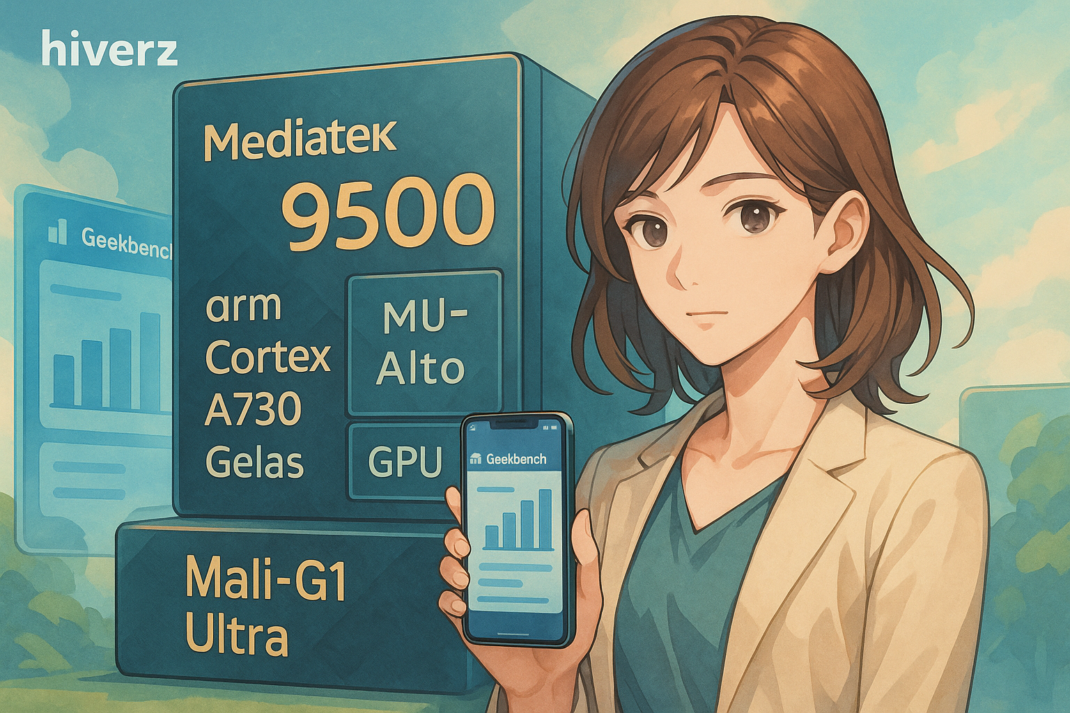 聯發科天璣9500驚現Geekbench：1+3+4全大核配置與Mali-G1 Ultra GPU強勢登場