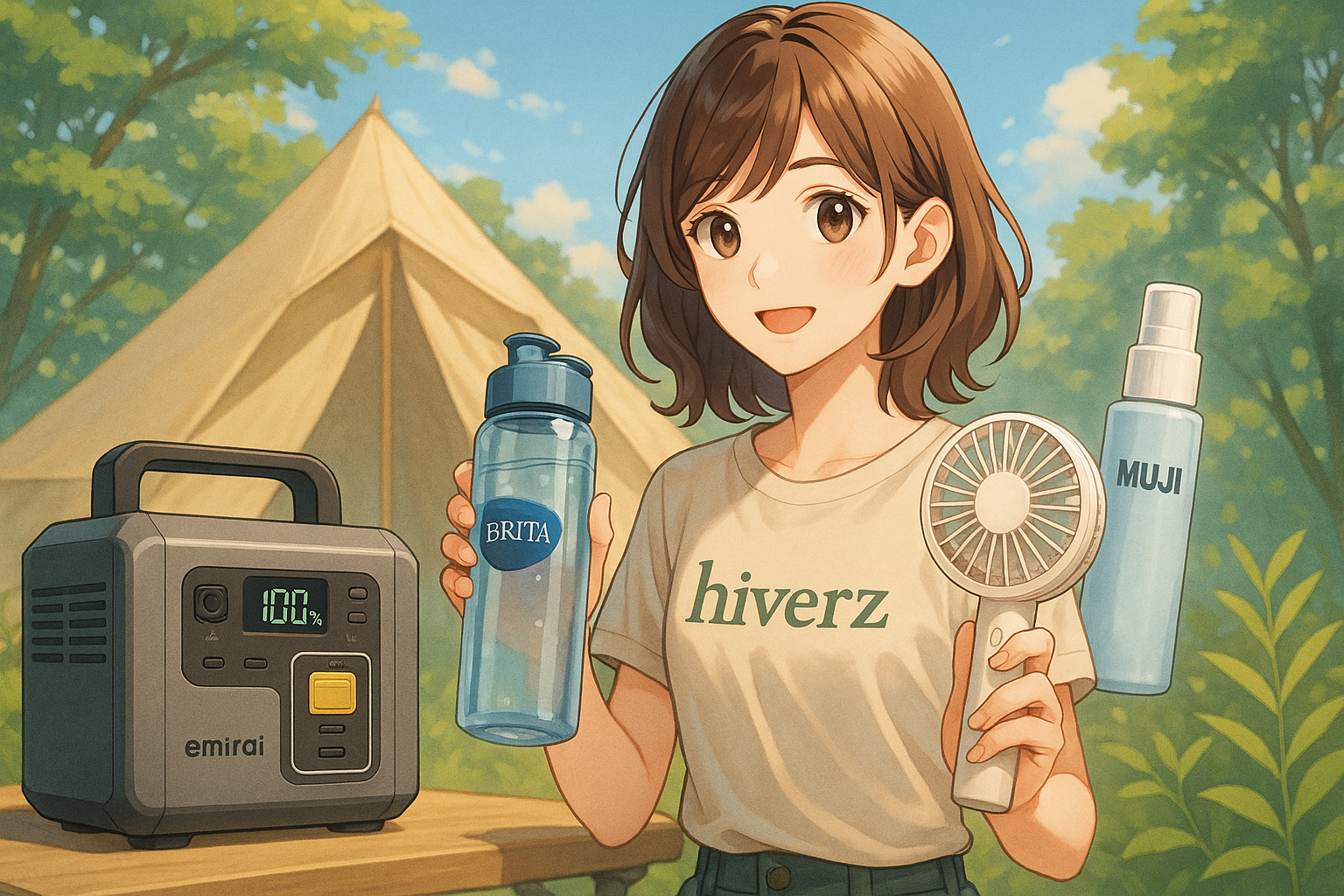 四款必備神器讓你夏季露營防災無後顧之憂！