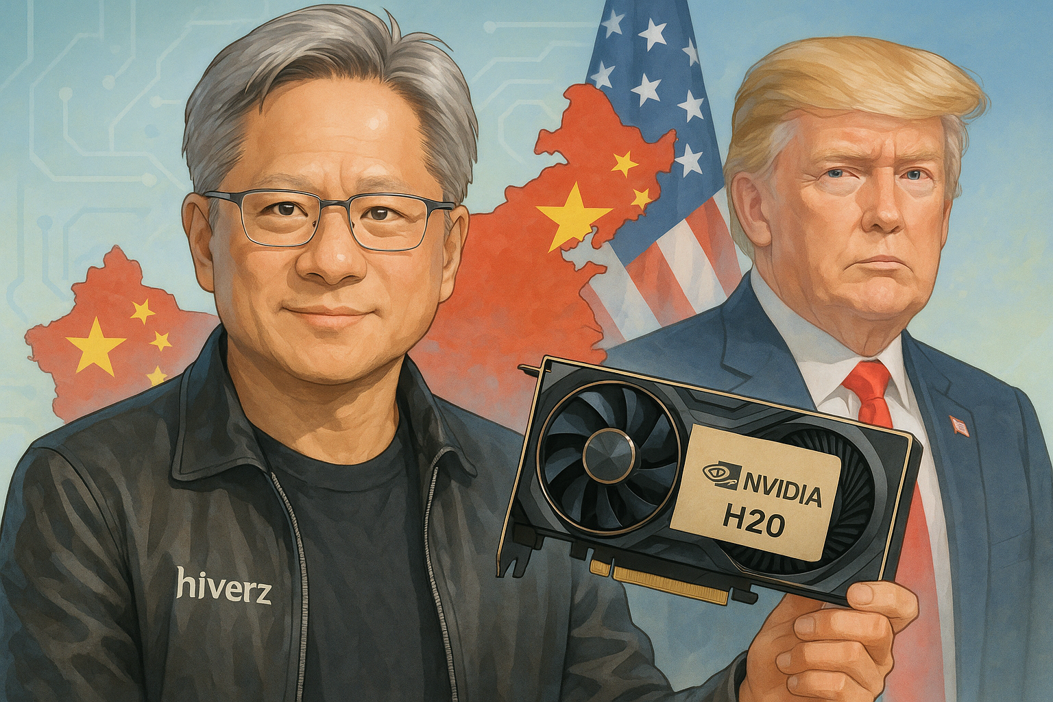 美國同意輝達向中國出口H20晶片，科技貿易新局面啟動