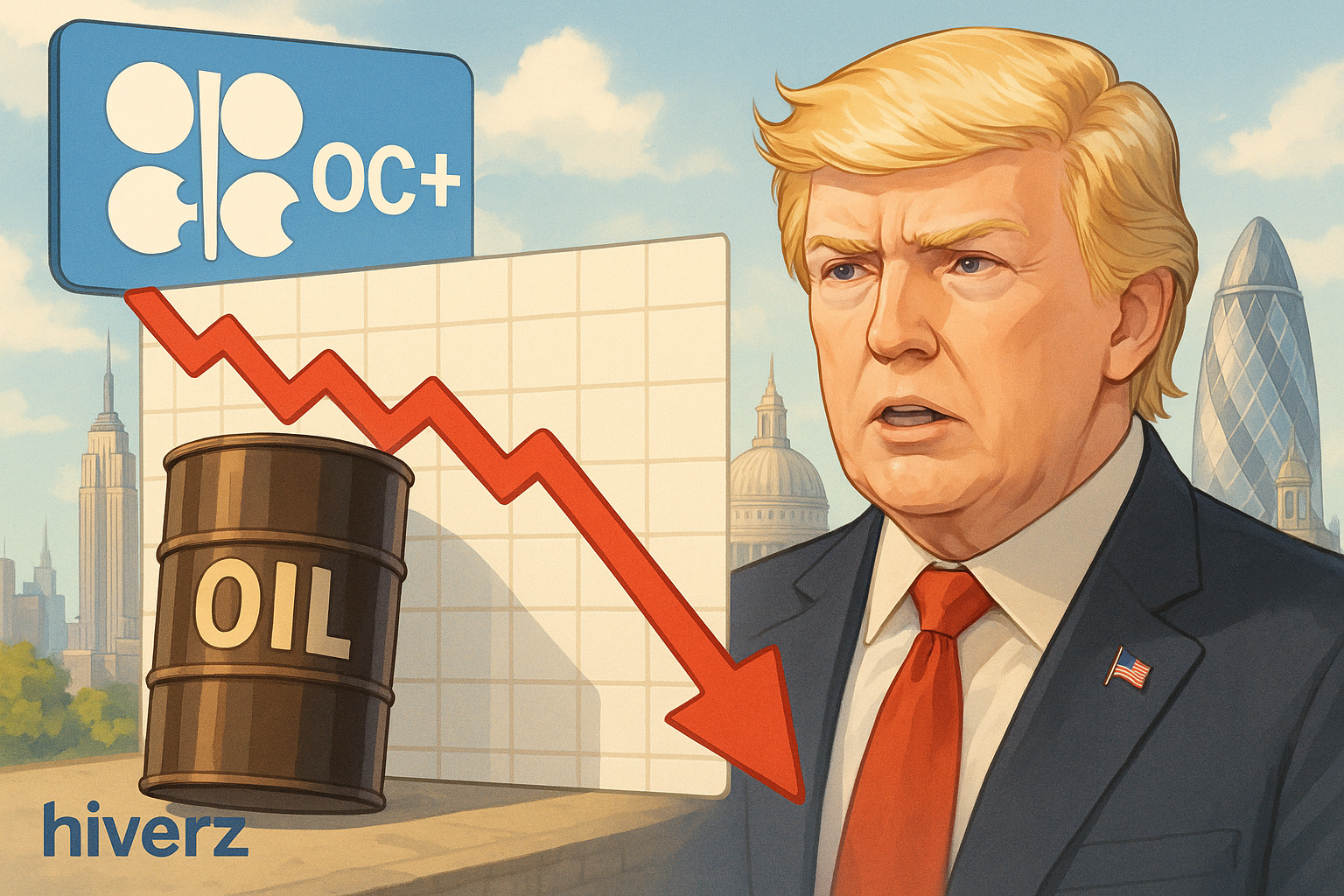 OPEC+擴產預期引發油價連跌，川普關稅威脅加劇市場不安
