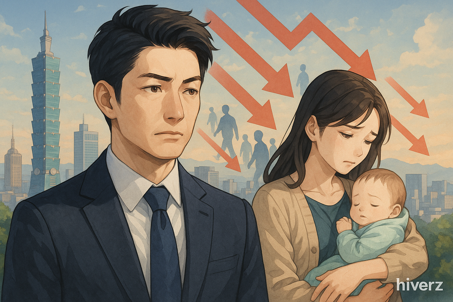 台北市新生兒數量再度下滑，人口流出趨勢加劇