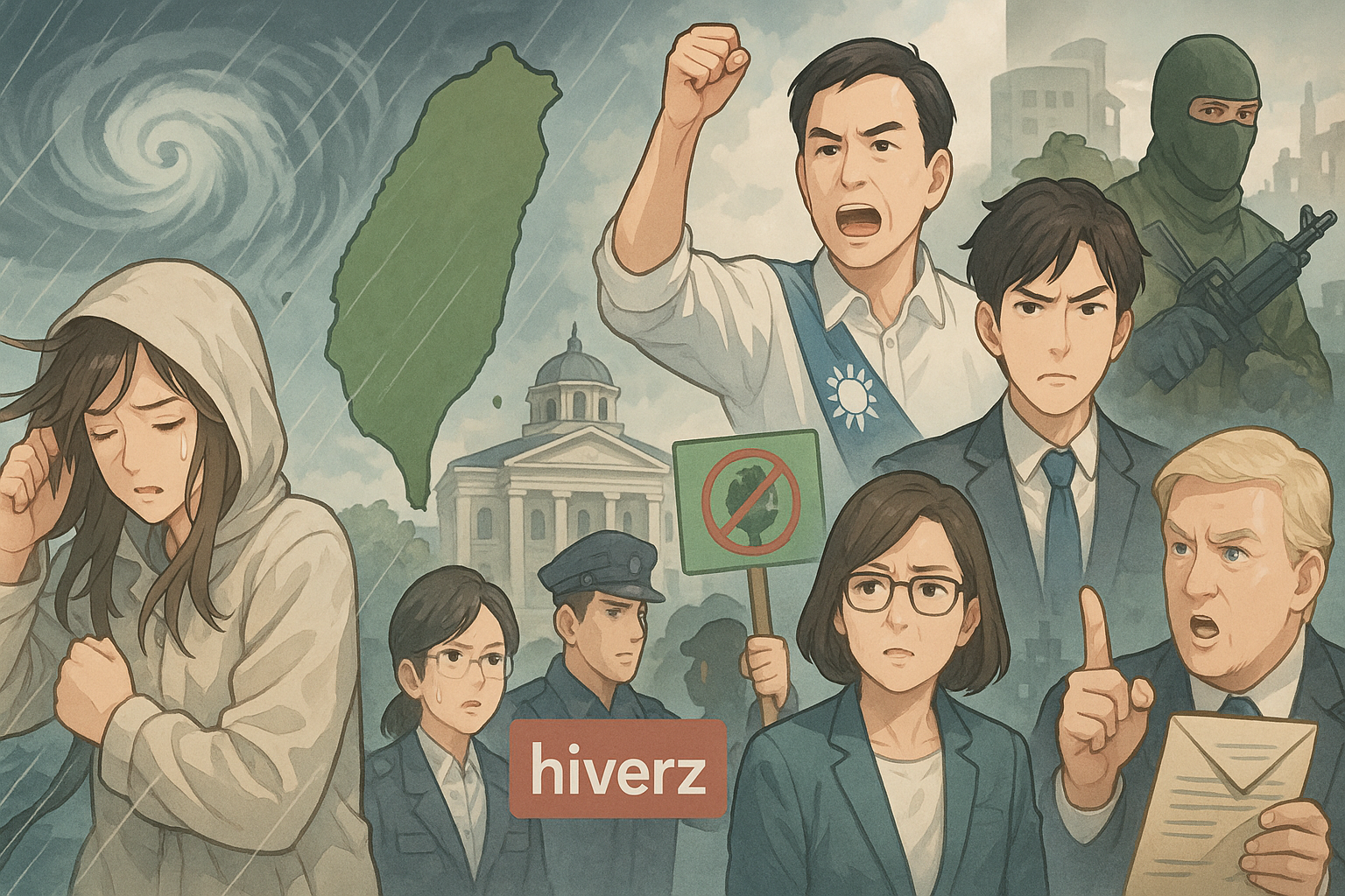 颱風丹娜絲襲台引發停班停課 各界反應與重大新聞一次掌握