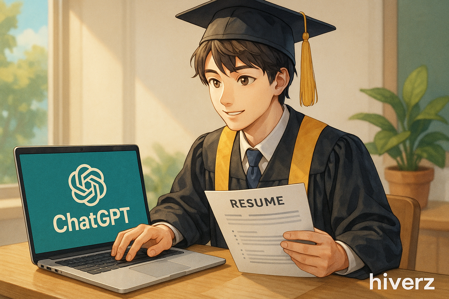 畢業生職場準備：利用 ChatGPT 打造專業履歷自傳