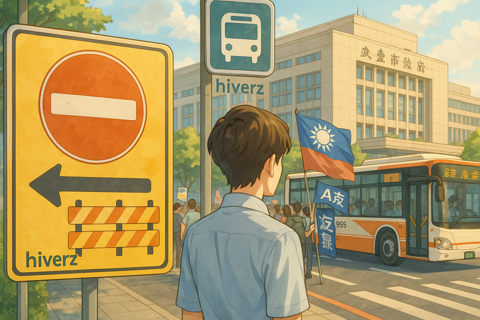 週六北市府前反惡罷集會引發交通大改道 7/4晚間起實施