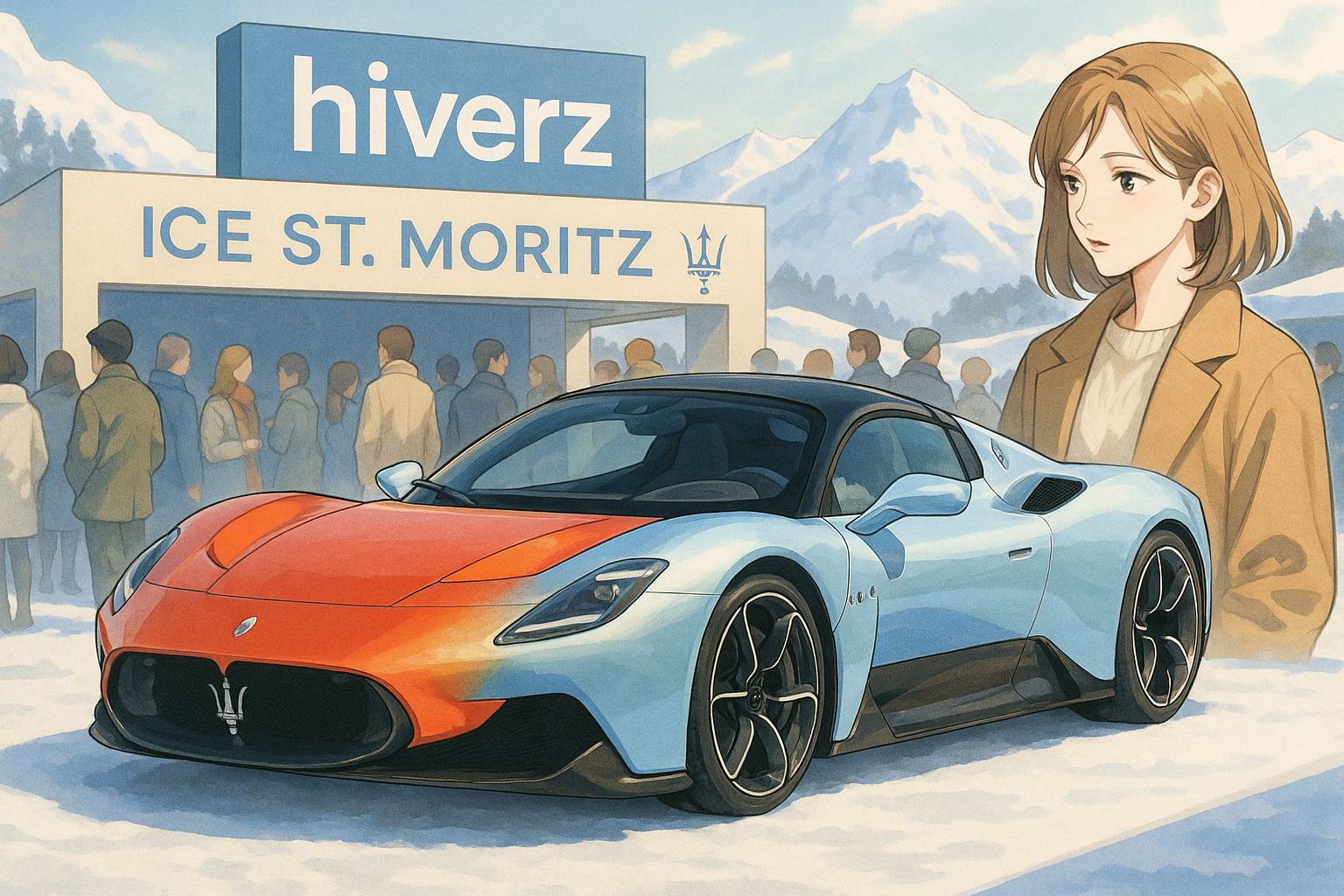Maserati首度推出獨特超跑 MCPura Cielo Frozen Magma 以「冰與火」塗裝引領風潮