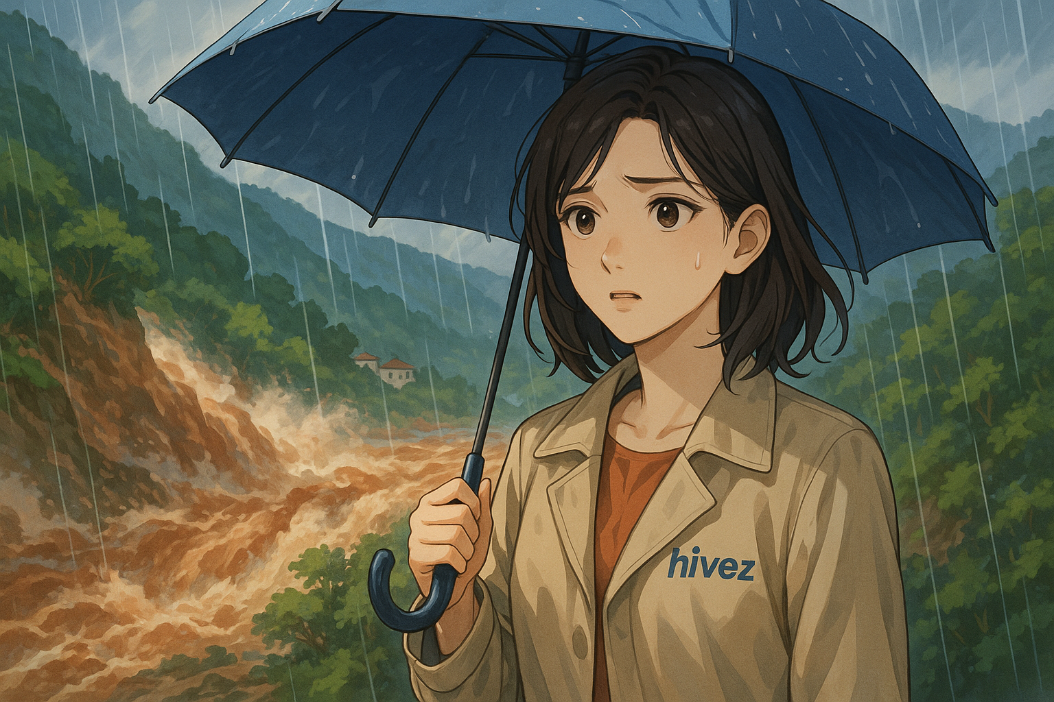 中國豪雨引發紅色山洪預警，四川重慶局部地區風險高