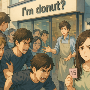 甜甜圈首日開幕亂象頻傳！I’m donut？急推限購新制緩解排隊潮