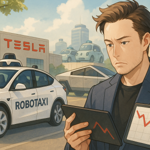 特斯拉Robotaxi即將發布，德州工廠停產一週引發股價波動