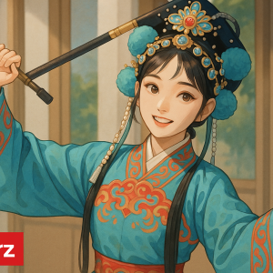 武旦新星陳韻竹重唱"聽水聲" 展現傳統戲曲新風貌