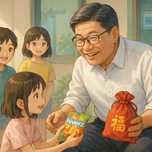 潘孟安重返屏東育幼院，溫暖院童心靈的關懷訪問