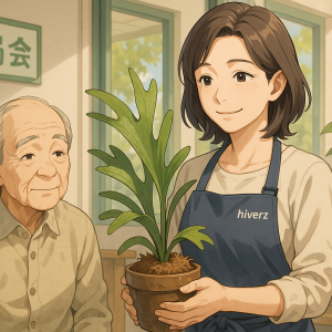 一位女兒的轉變：從櫃姐到守植人，回歸自然照顧失智父親