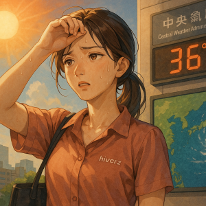 高溫與熱帶擾動來襲！大台北今日氣溫飆升至36度