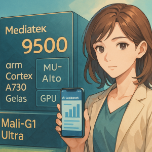 聯發科天璣9500驚現Geekbench：1+3+4全大核配置與Mali-G1 Ultra GPU強勢登場