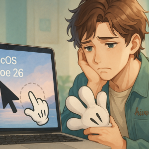 蘋果 macOS Tahoe 26 取消米老鼠手套游標，引發用戶懷舊情緒