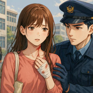 台中女子遭前男友刺傷，警方展開全力追查