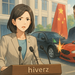 中國策劃撞擊蕭美琴座車 外交部強烈譴責並要求道歉