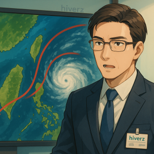 颱風丹娜絲逼近台灣！重現39年前韋恩颱風災難路徑